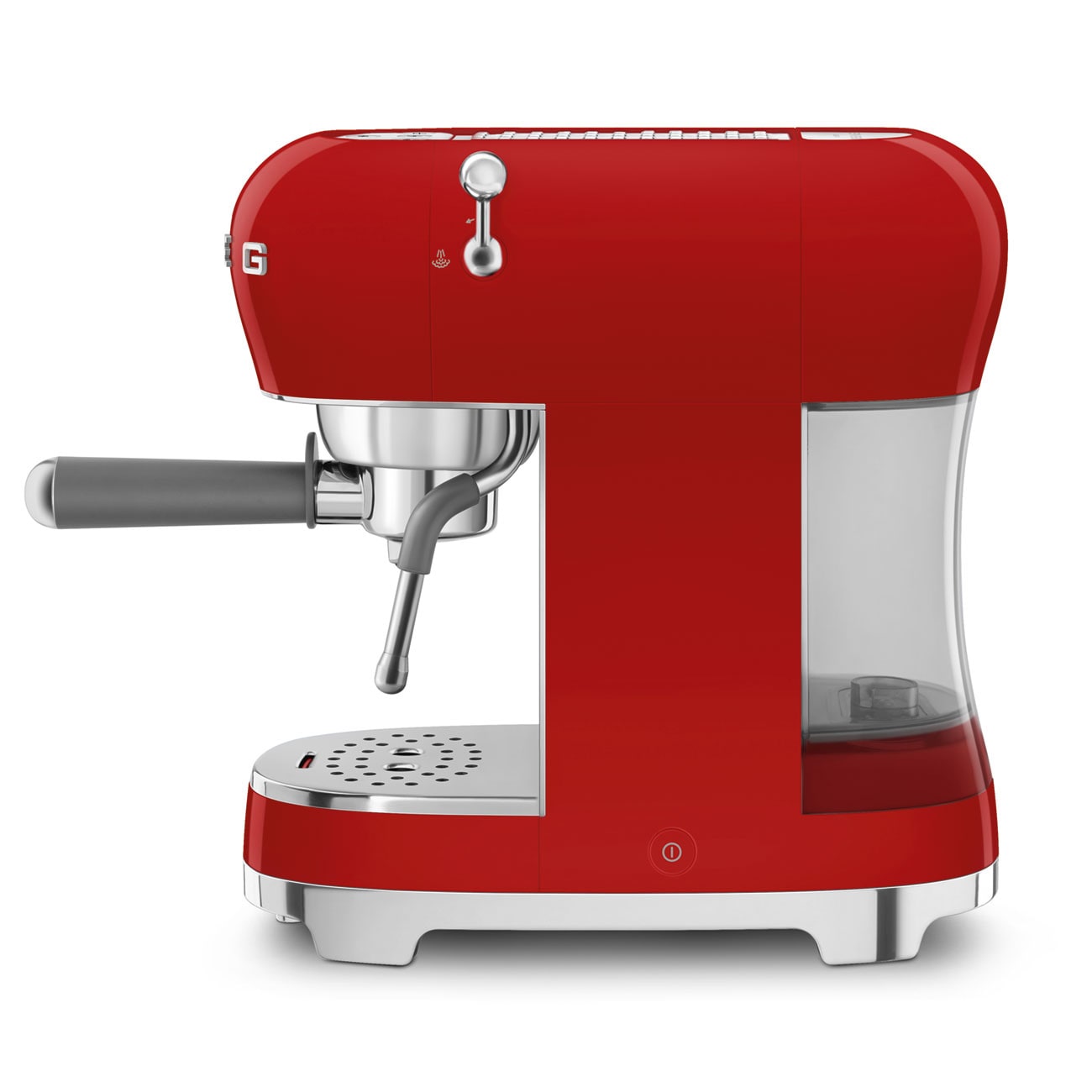 SMEG Espresso-Kaffeemaschine rot 50's Style