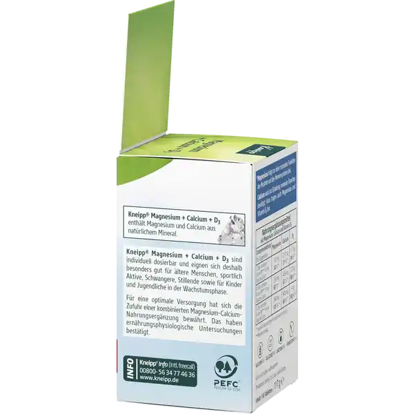 Magnesium + Calcium + D3 Tabletten