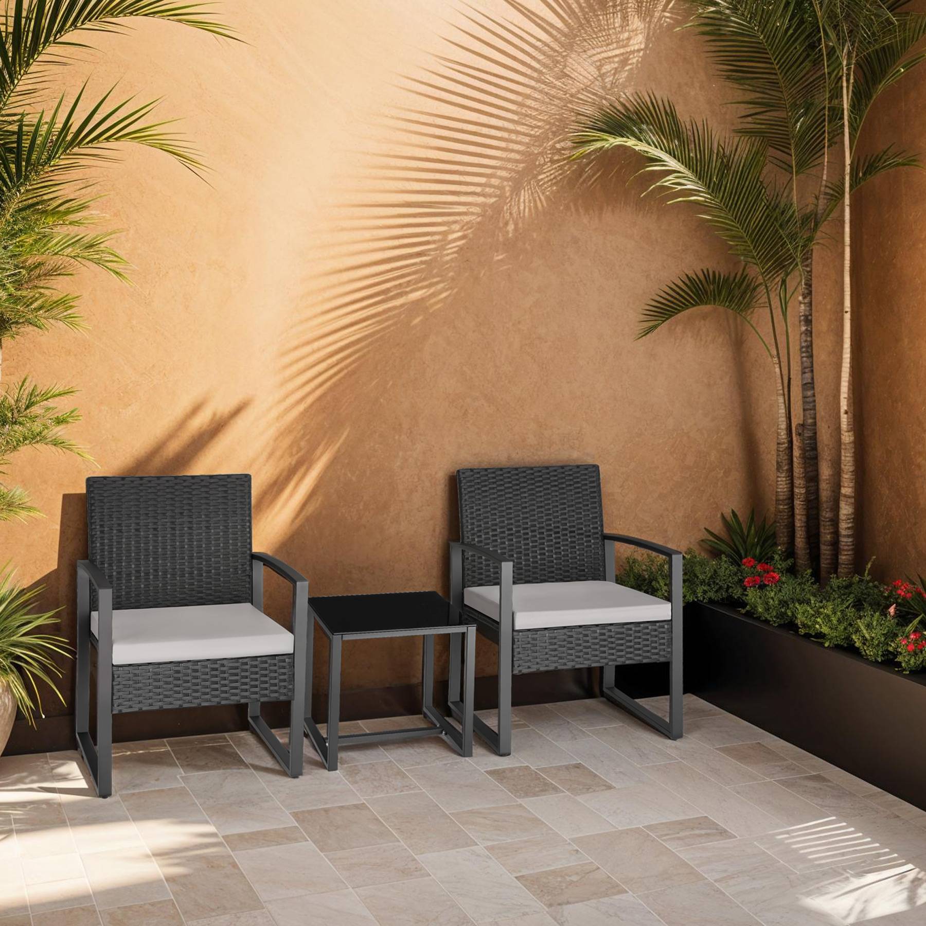 Rattan Sitzgruppe Granada