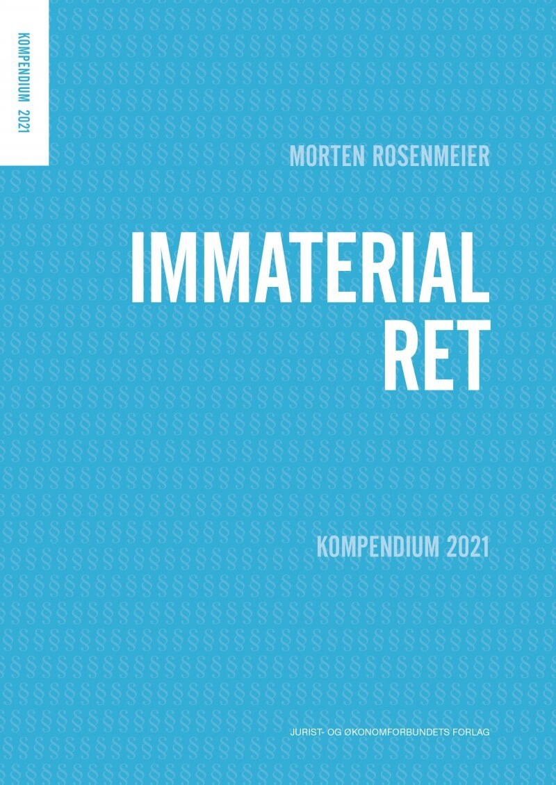 Kompendium I Immaterialret - Morten Rosenmeier - Bog