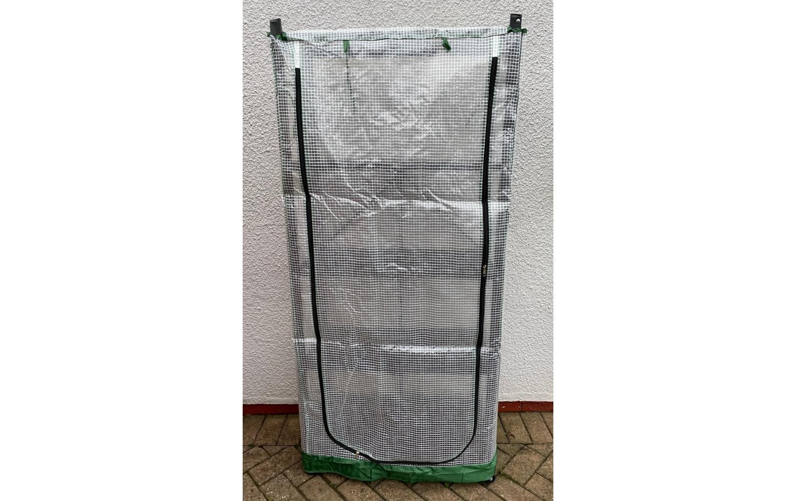 Gewächshaus Multiflex 5 mit PE Folie 71.5 x 34 x 163 cm<br>Terrassengewächshaus und Tomatengewächshaus