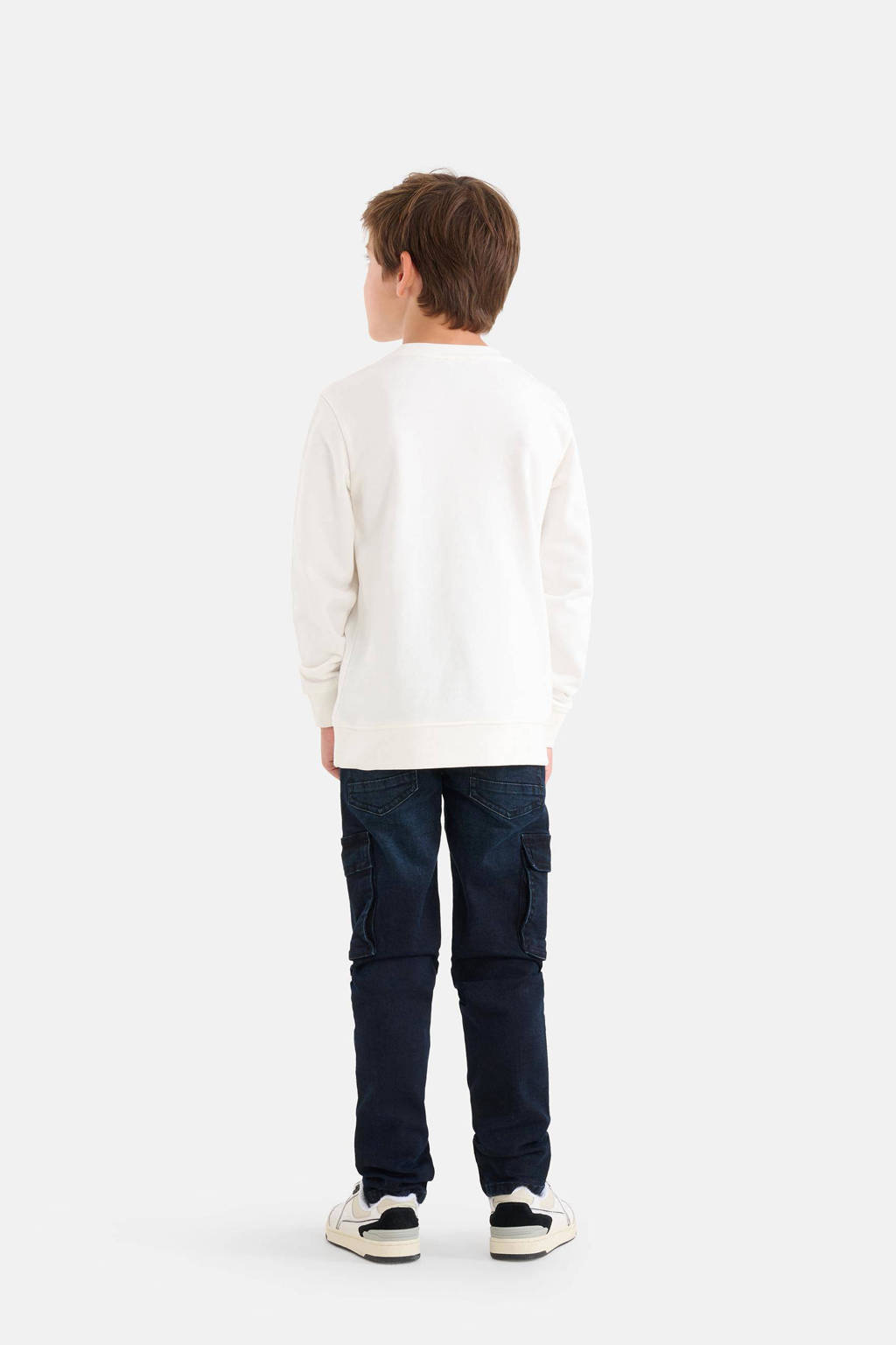 Shoeby regular fit cargo jeans blueblack