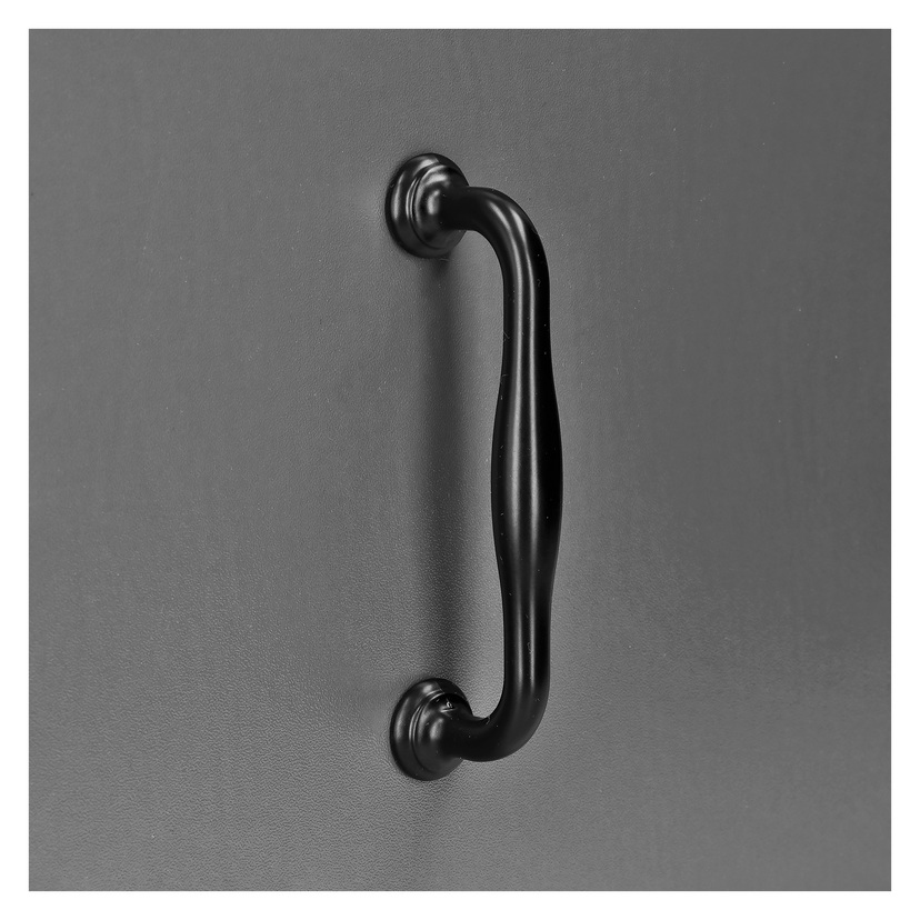 Skaphåndtak, svart 2-pk 96 mm
