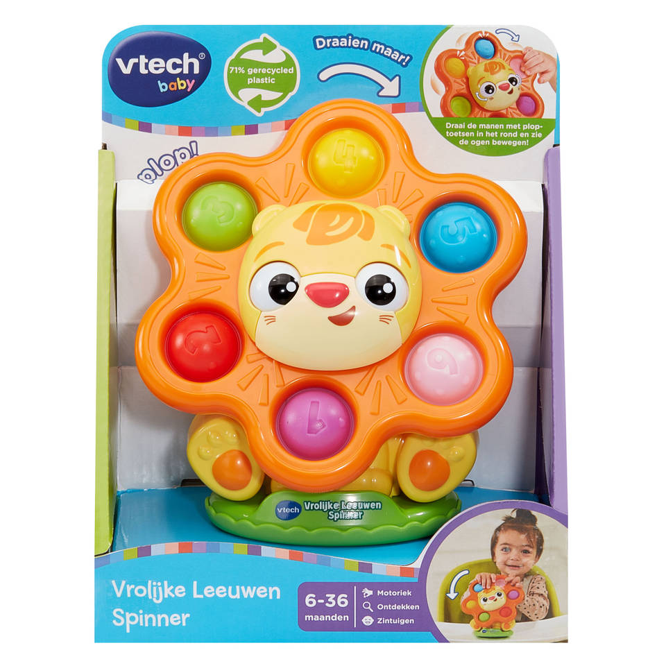 VTech Baby vrolijke leeuwen spinner