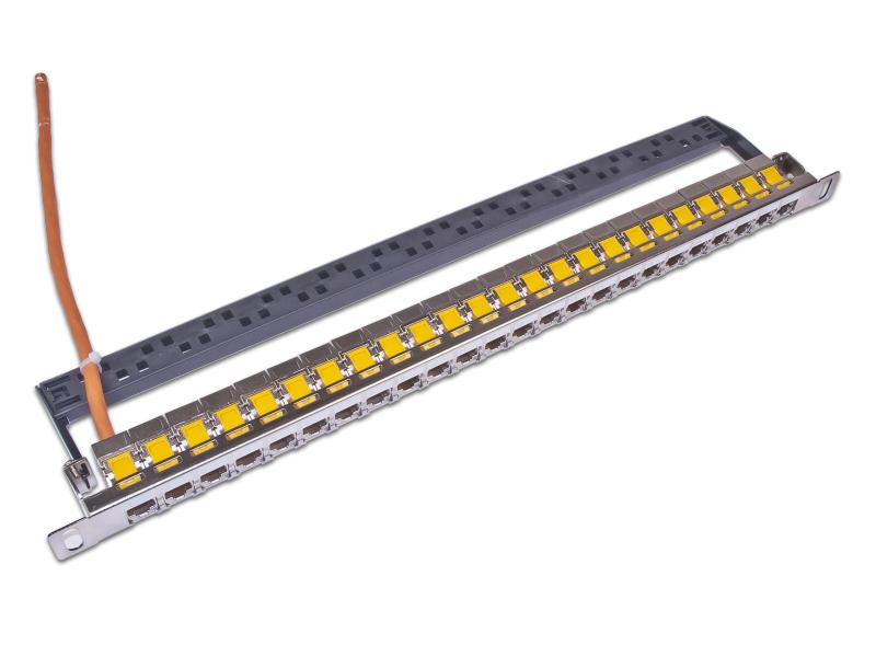 Wirewin Patchpanel 24 Port, Keystone, 0.5HE 19