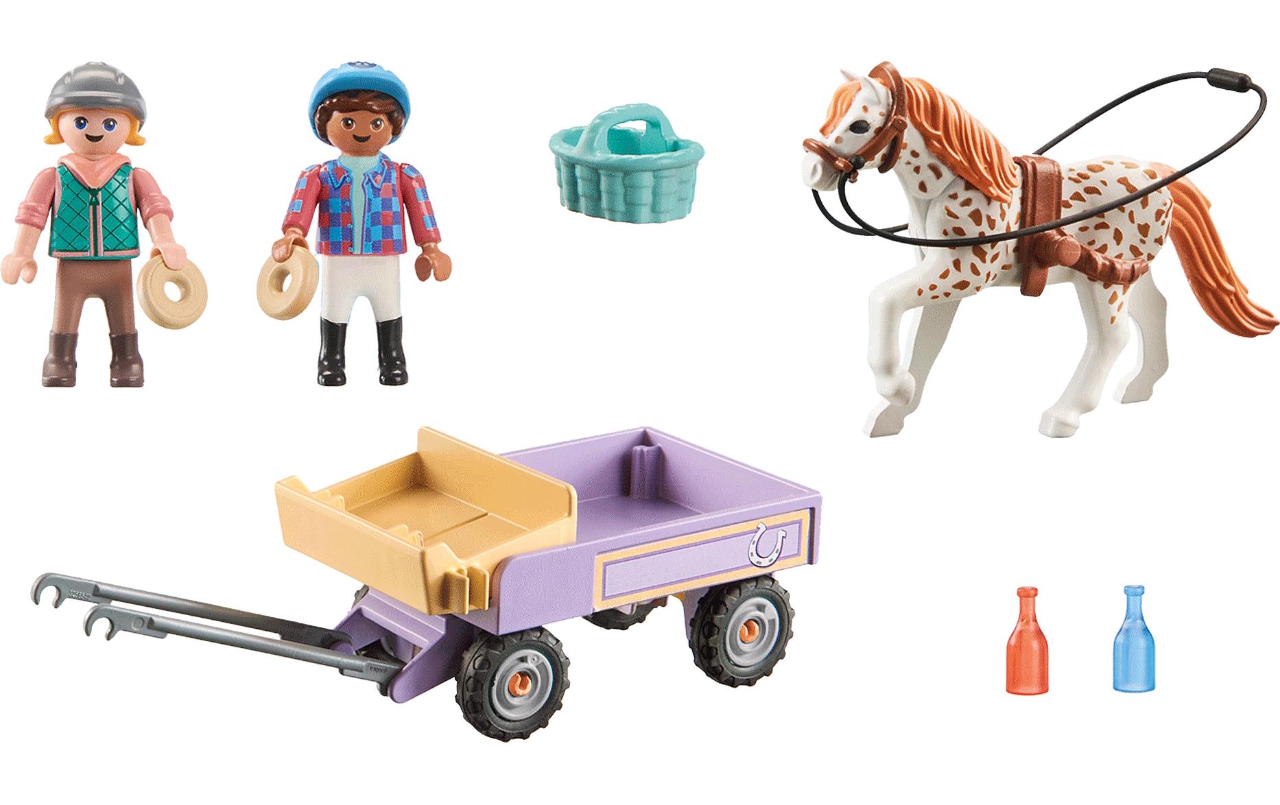 Horses of Waterfall Ponykutsche 71496Spielfiguren-Set