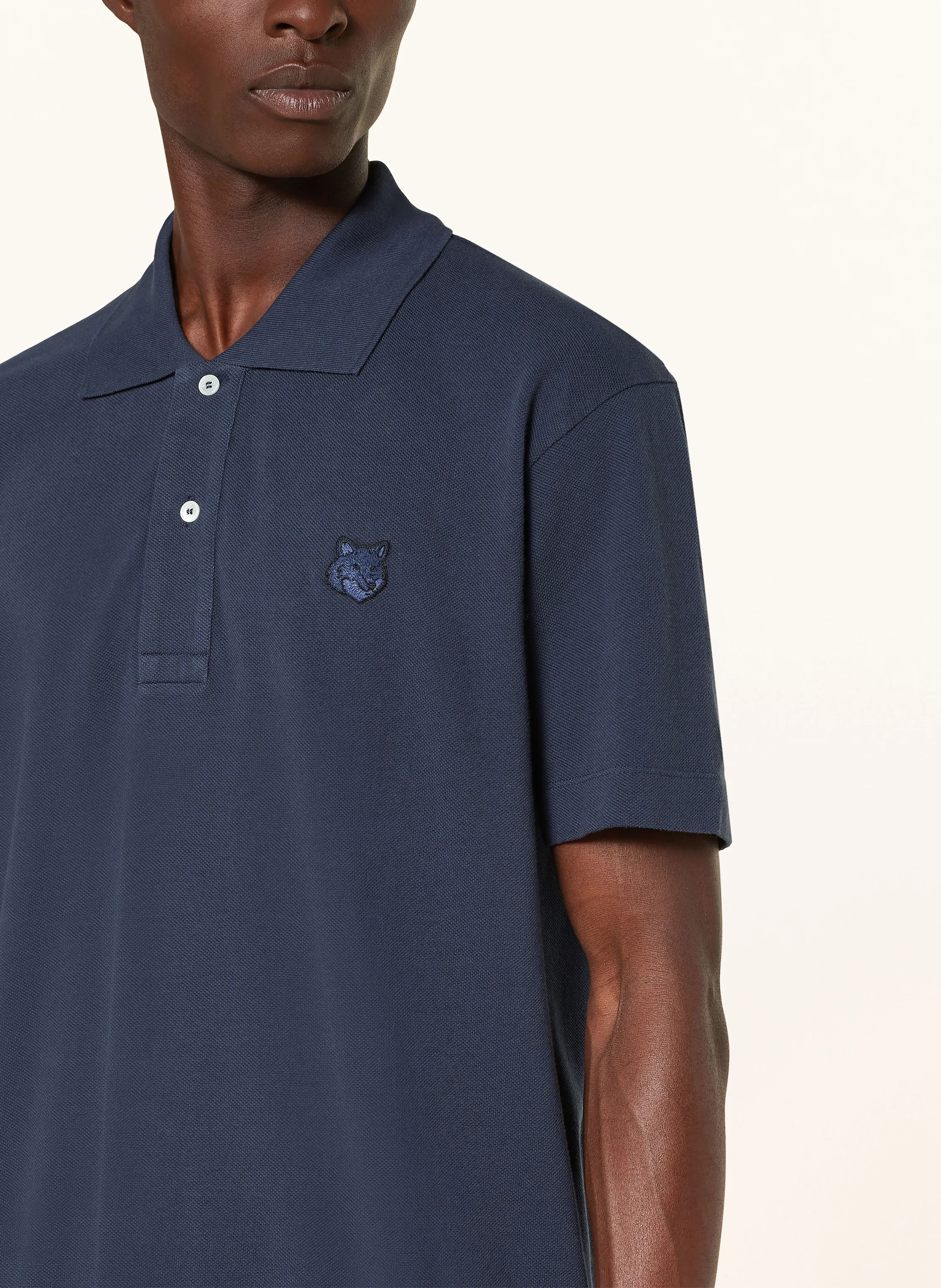 MAISON KITSUNÉ Piqué-Poloshirt