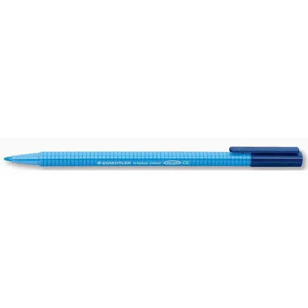 STAEDTLER® 323-30 triplus color Fasermaler, dreikant, lichtblau