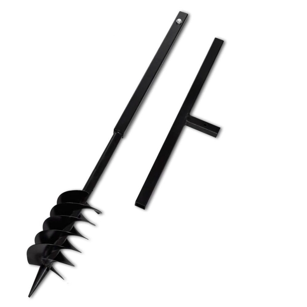 Bêche et tarière manuelle 120 mm avec rallonge mèche tarière 13 m