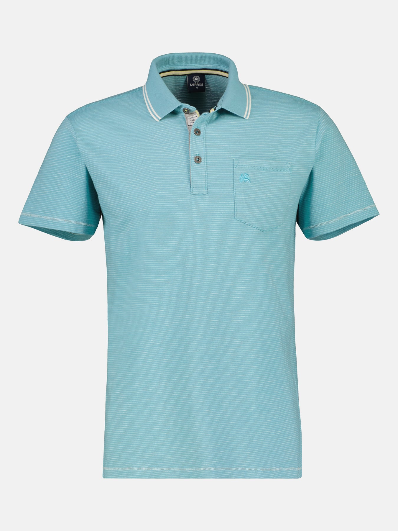 Poloshirt mit Finelinerstreifen