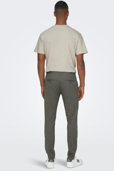 Only & Sons grijze heren broek