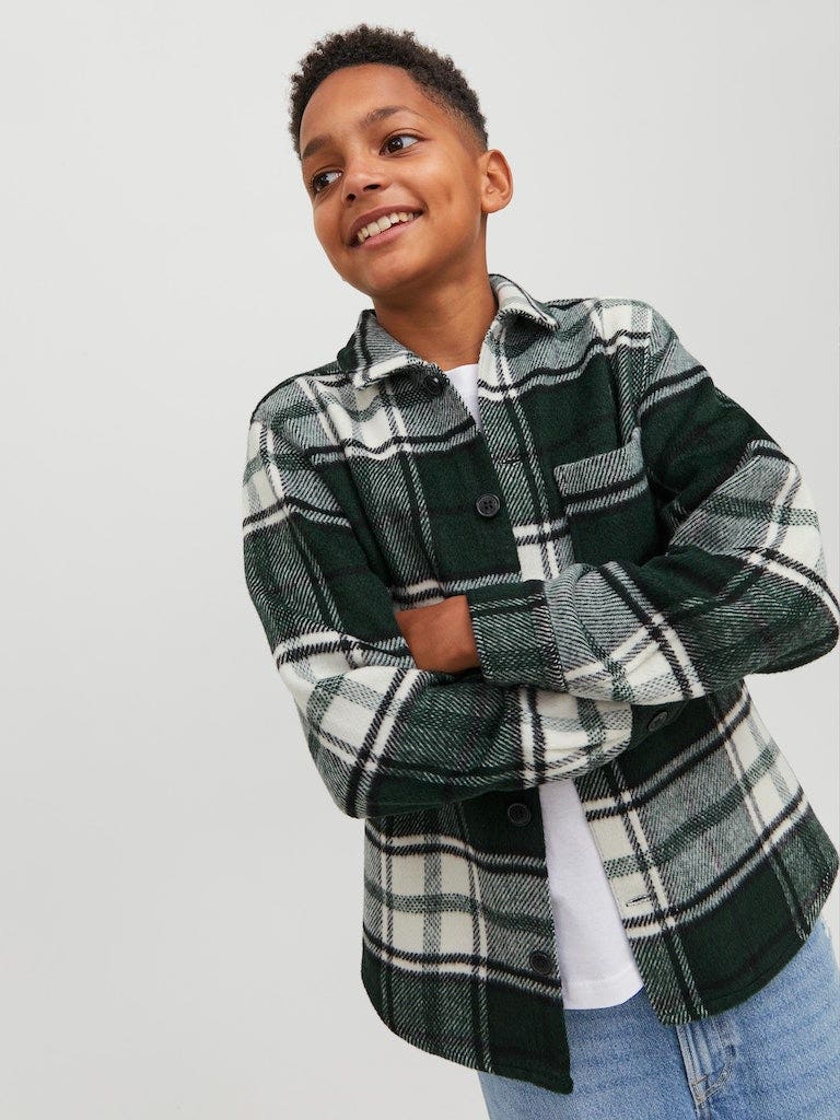 Jack & Jones Kids  Check Overshirt L/S Jnr