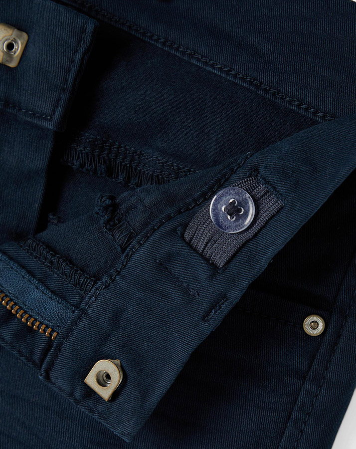 Twill-Hose NKFPOLLY TWITEXY  in dark sapphire