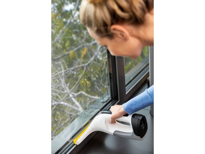 Kärcher Fenstersauger WV 4-4 Plus Schwarz/Weiss Fensterreiniger