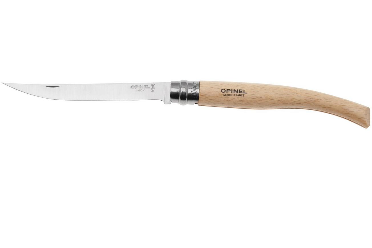 Opinel Effilé No. 12, 002560, beukenhout, zakmes