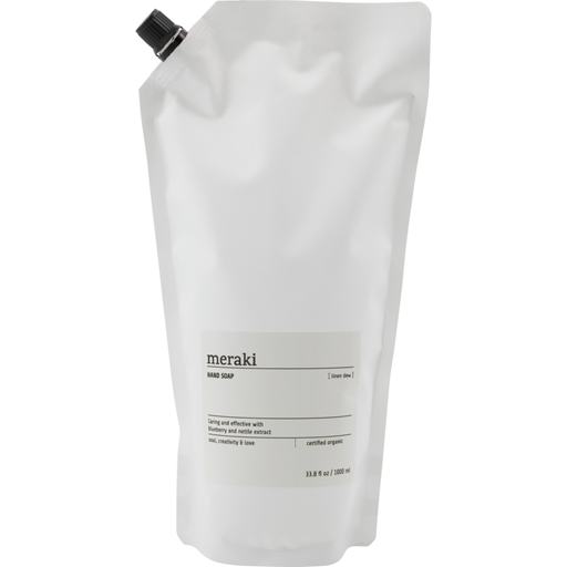 Meraki Linen Dew Hand Soap Refill, 1000 ml