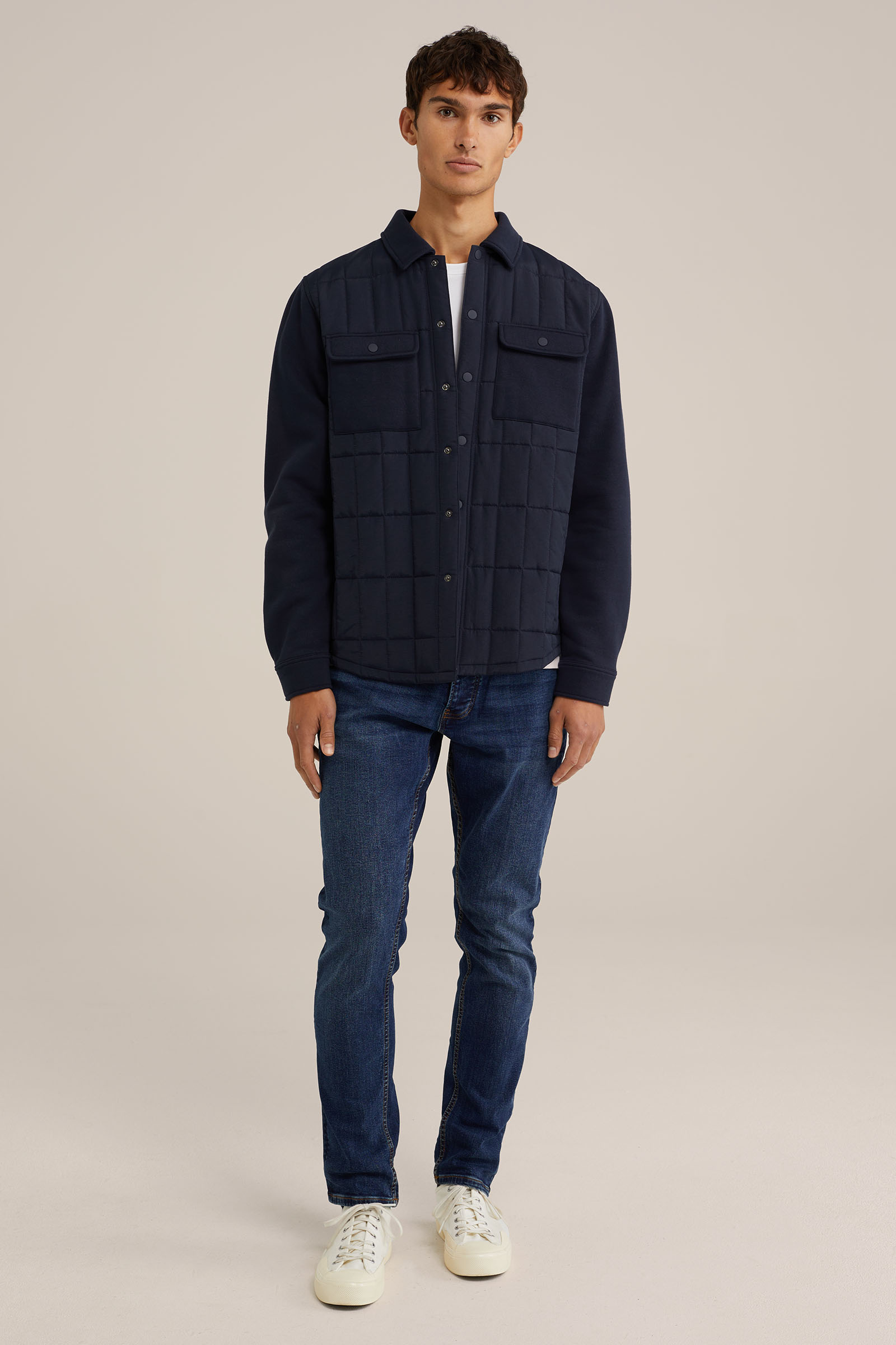 slim fit jeans met medium stretch Blue Ridge Blauw