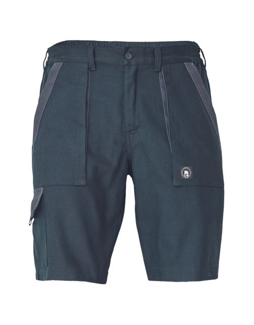 Cerva Werkshort Max Neo Zwart - Werkkleding