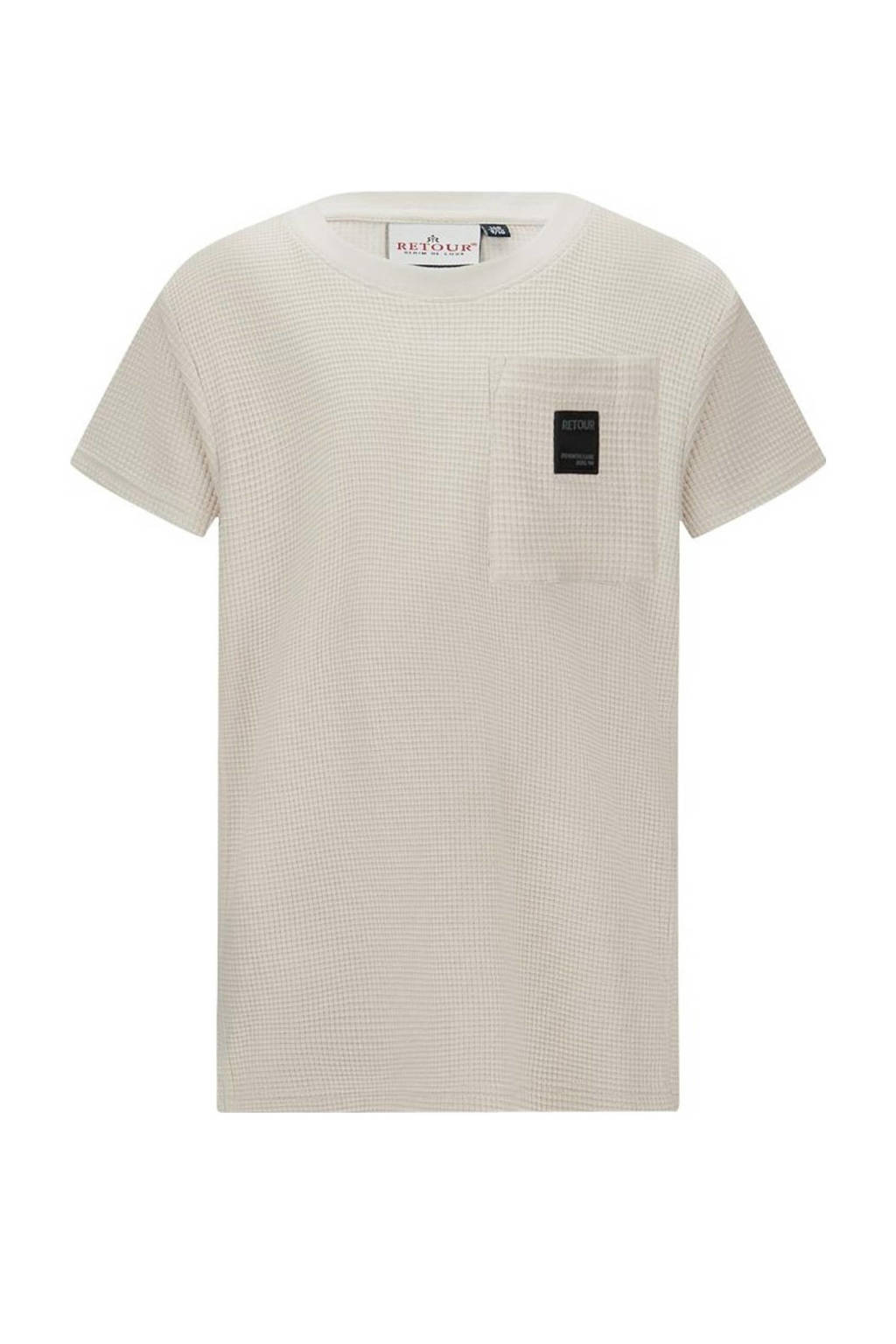 Retour Jeans T-shirt Xavier ecru