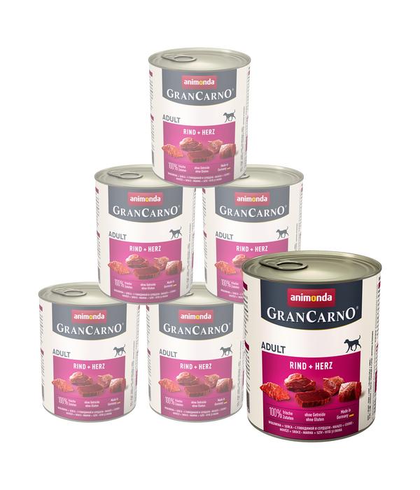 animonda GRANCARNO® Nassfutter Adult, 6 x