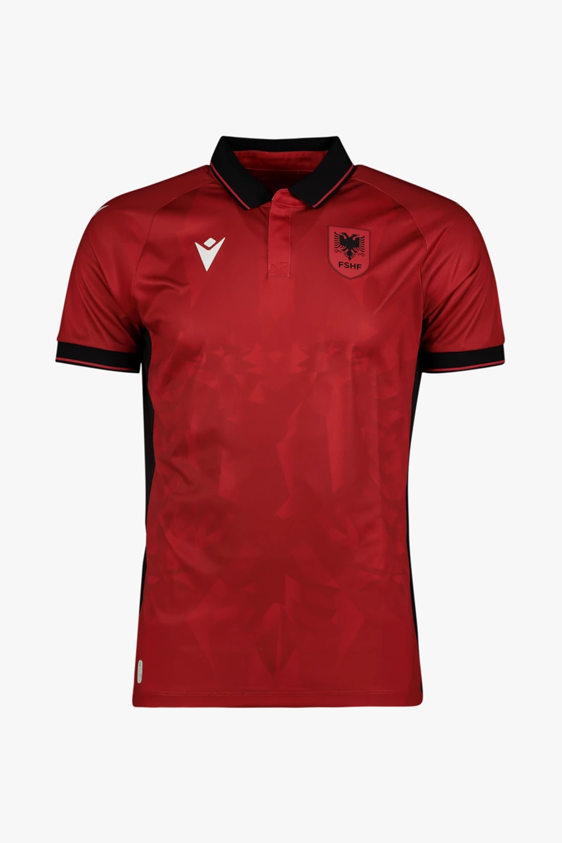 Macron Albanien Home Replica Herren Fussballtrikot EM 2024