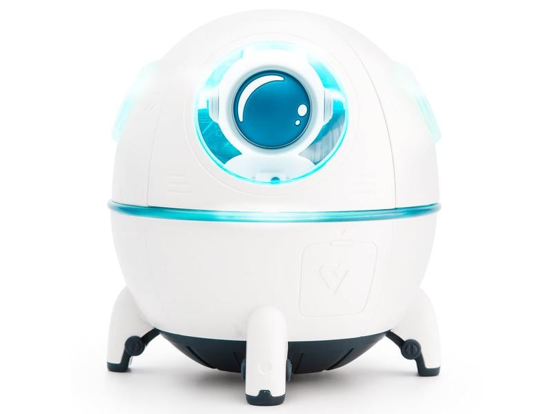 Rio Aromavernebler Spaceship Explorer Weiss Luftbefeuchter und Nachtlicht für das Kinderzimmer