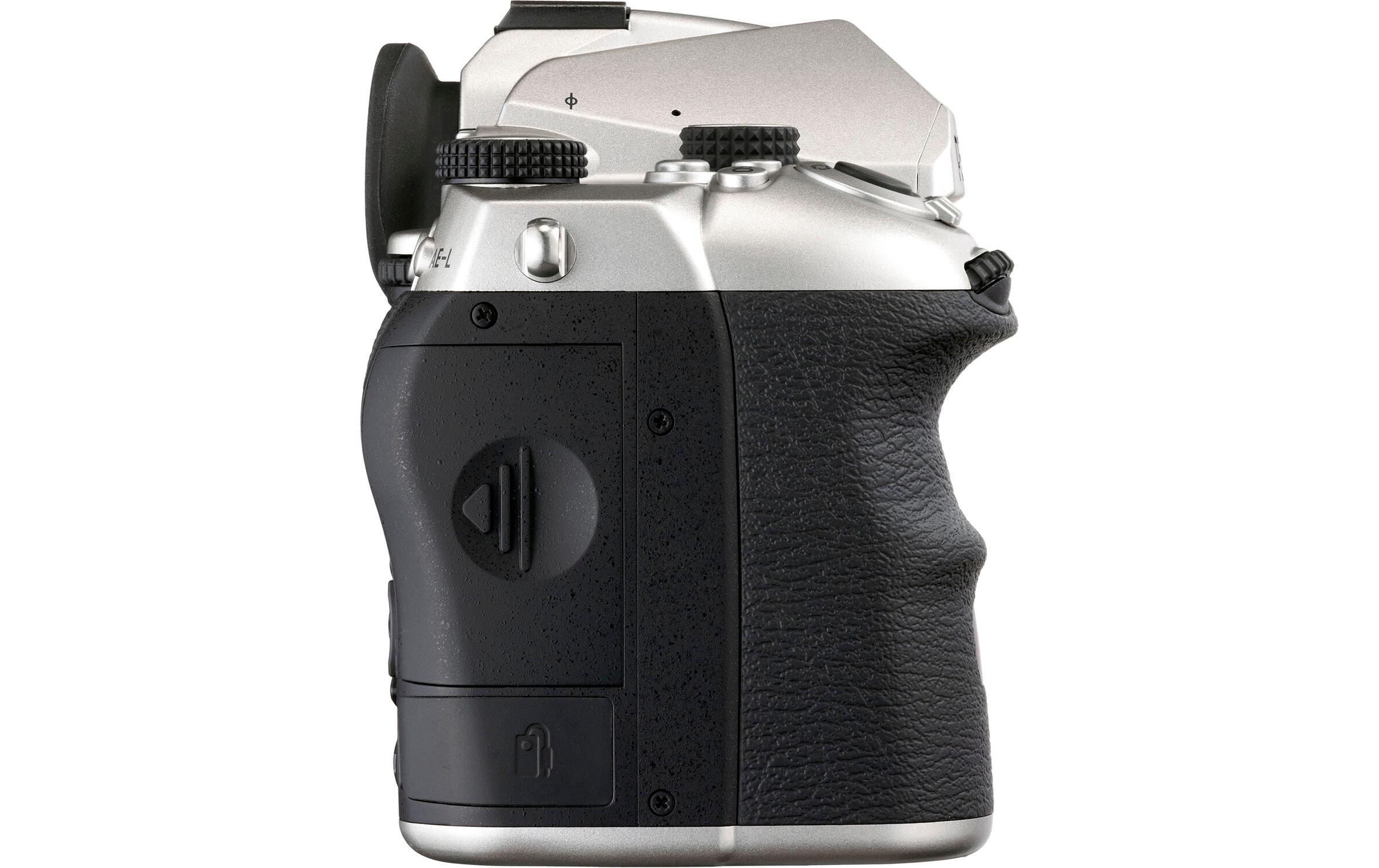 Fotokamera K-3 Mark III Body Silber<br>Robuste und wetterfeste Spiegelreflexkamera mit APS-C-Sensor