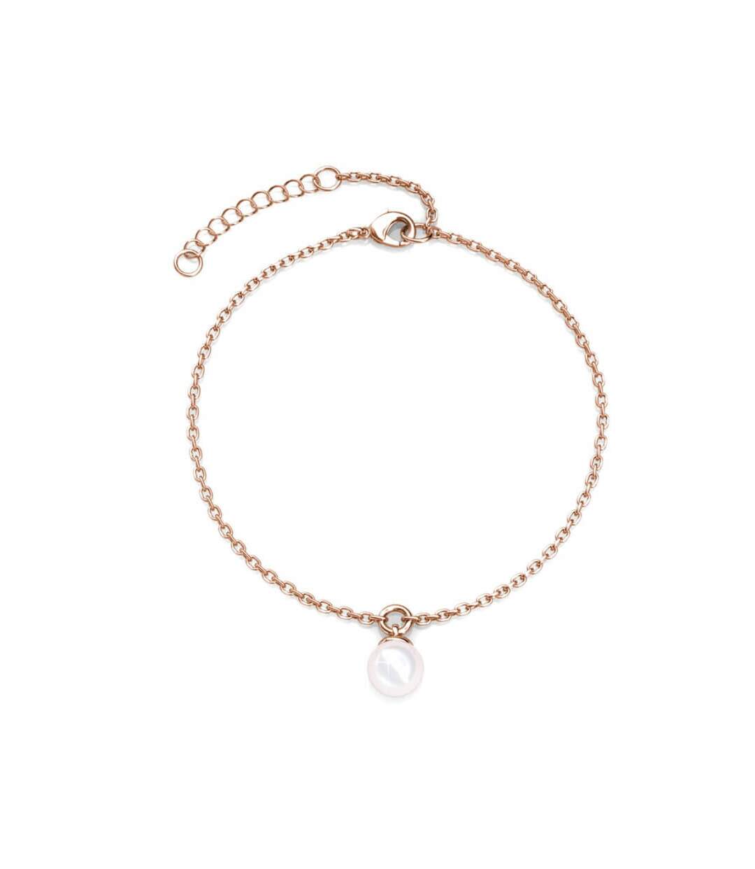 Bracelet Crystal Pearl - Or Rosé et Cristal