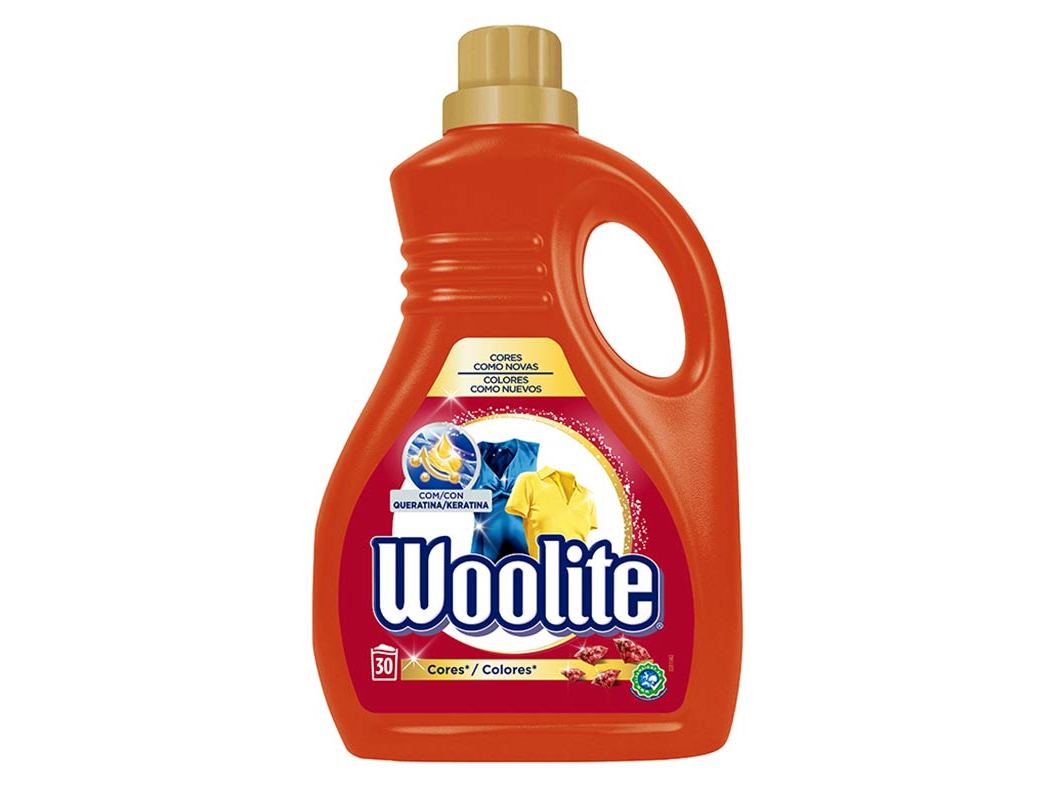 Detergente Roupa Líquido Cores Woolite 30D