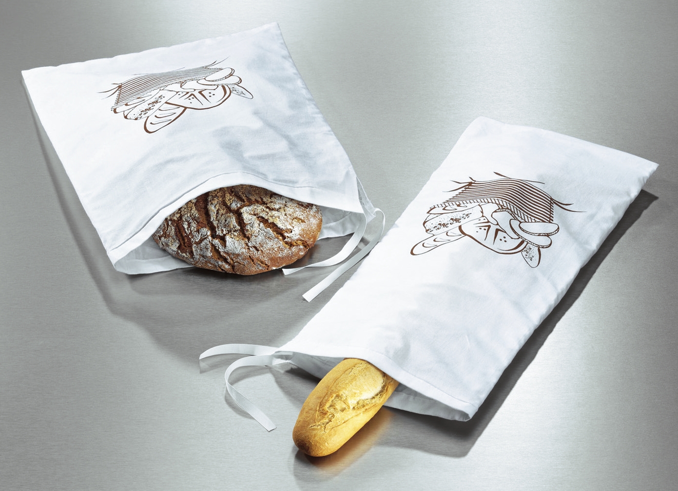 Brotbeutel, 2er-Set
