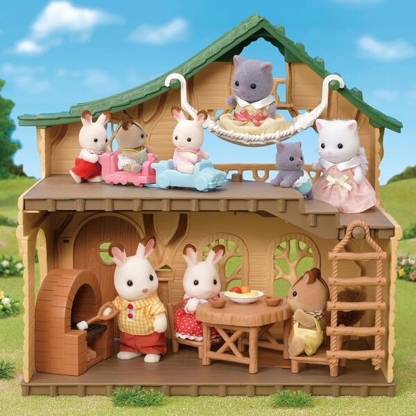Sylvanian Families - Hus Ved Søen - Lakeside Lodge - 5450