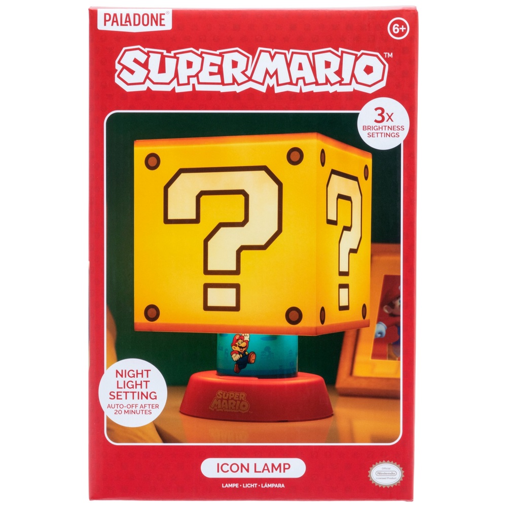 Super Mario Fragezeichenblock-Symbollampe