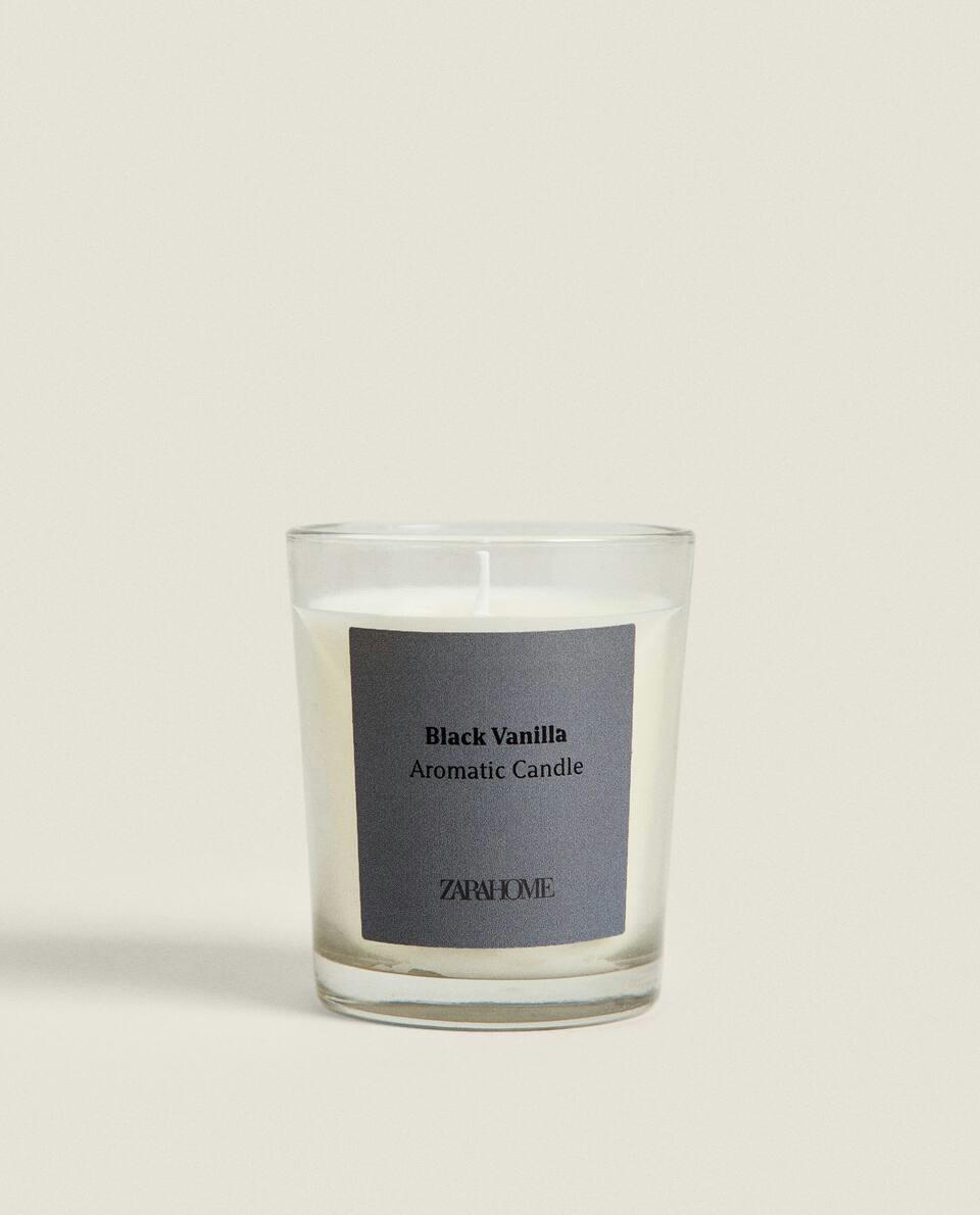 VELAS AROMÁTICAS DE BAUNILHA NEGRA