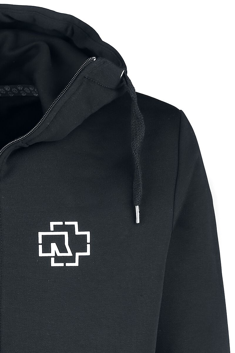 United States | Rammstein Sweat-shirt zippé à capuche