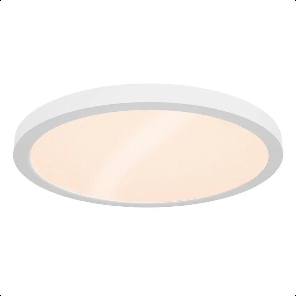 Goliving Plafondlamp - Plafonnière - LED - Ø30cm - Wit
