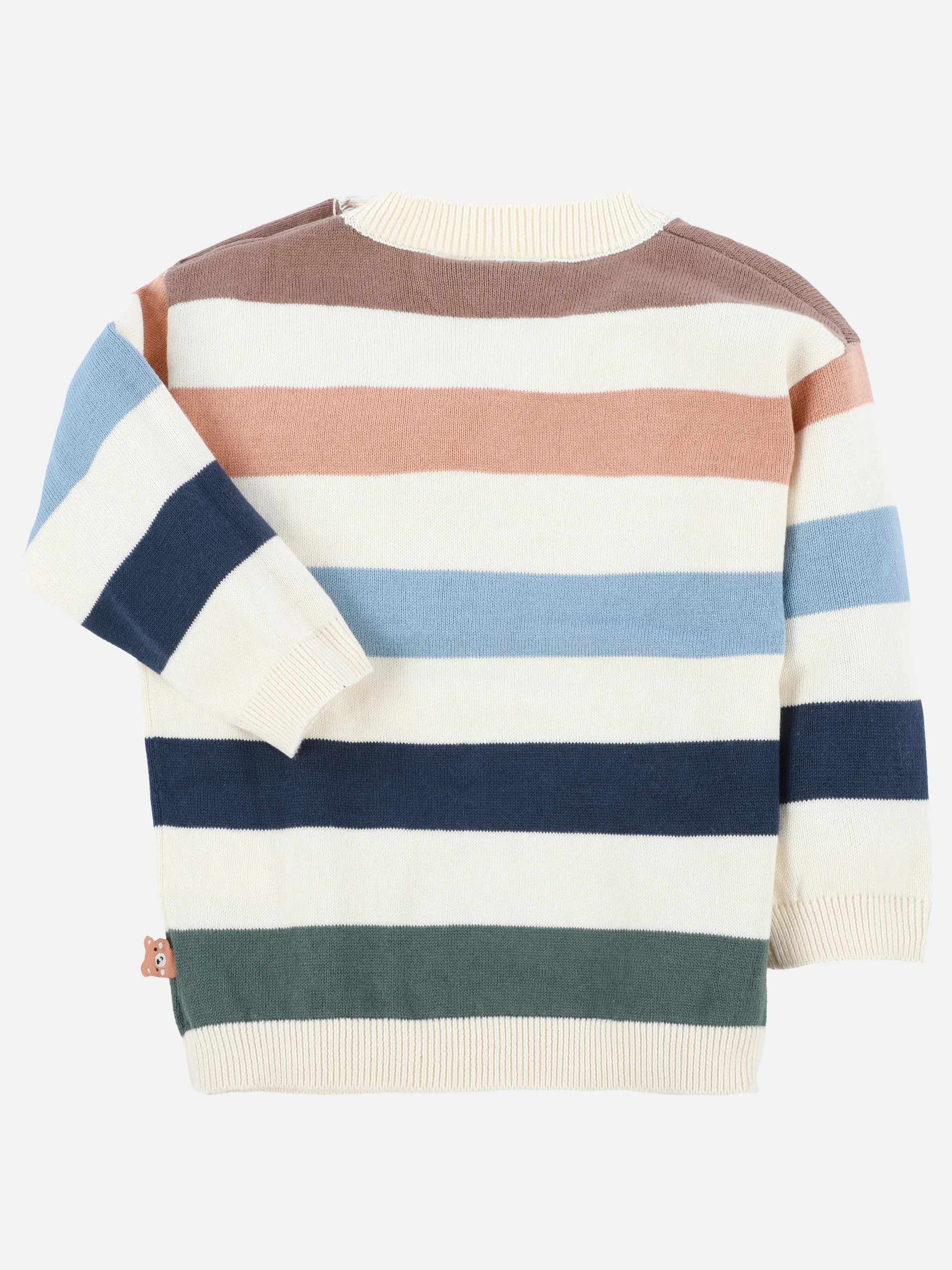 Baby Jungen Strickpullover mit Streifen