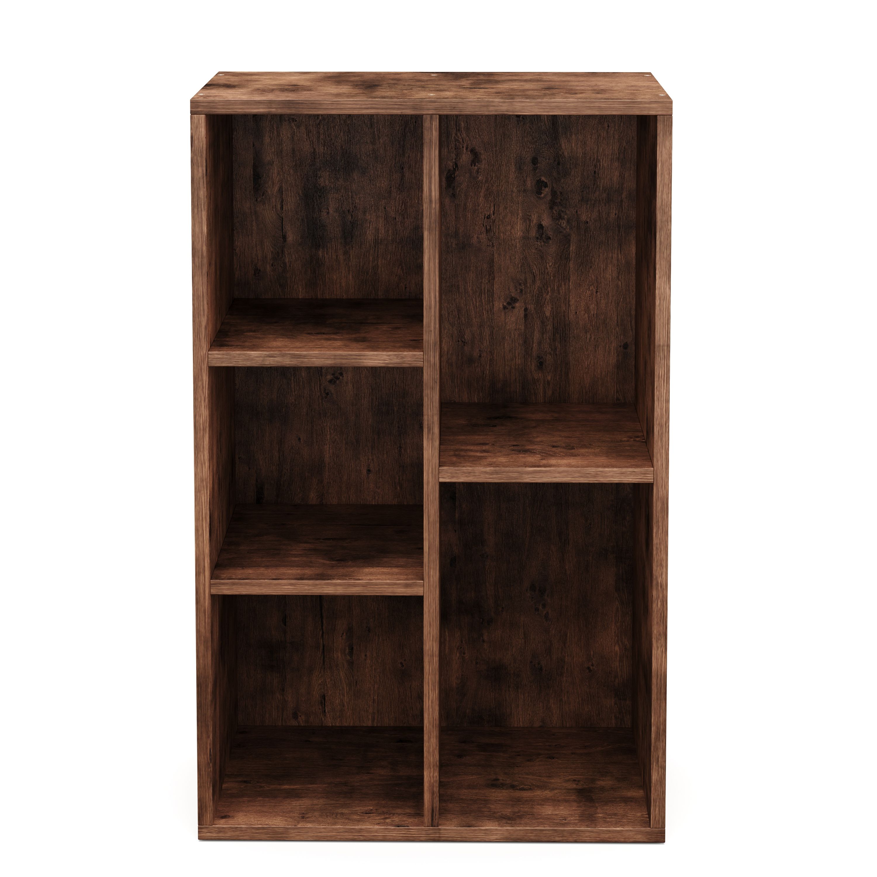 Bücherregal Vintage BONITA 5 Fächer 50 x 80 cm
