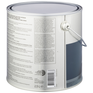 Gamma muurverf hemelsblauw mat 2,5 liter