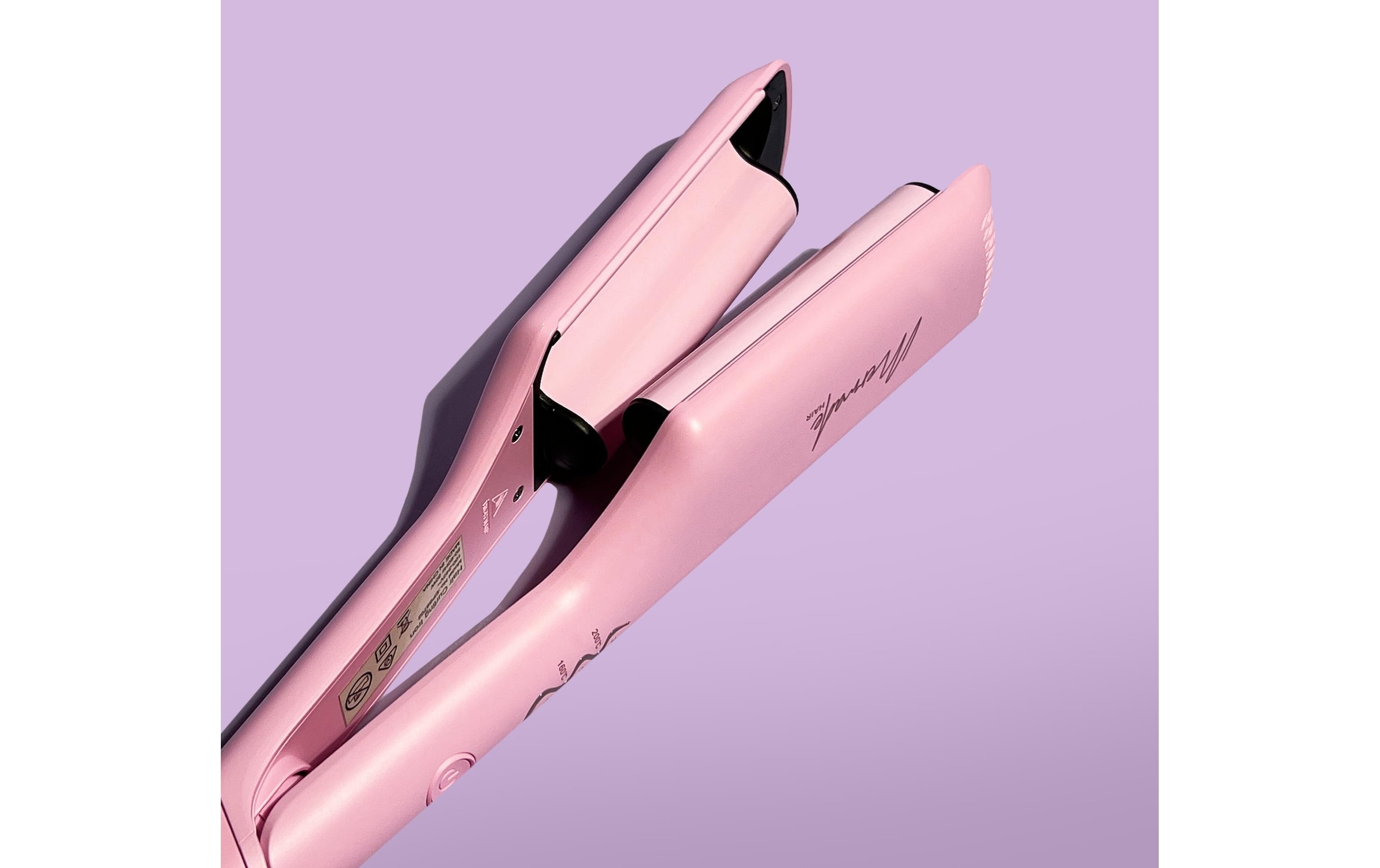Mermade Hair Welleneisen »Double Waver Pink«