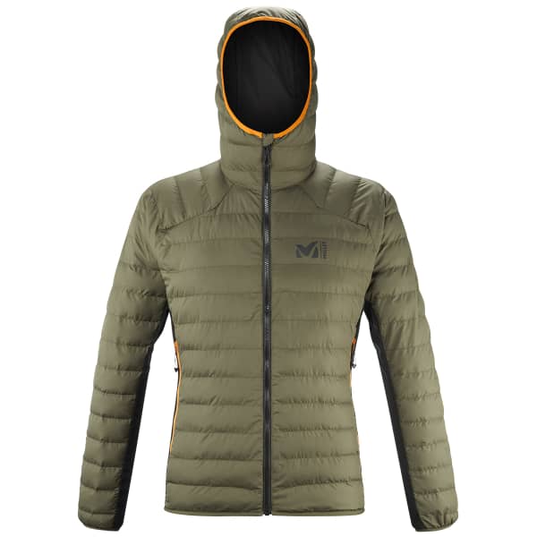 Doudoune randonnée MILLET FITZ ROY WARM HOODIE M IVY/BLACK