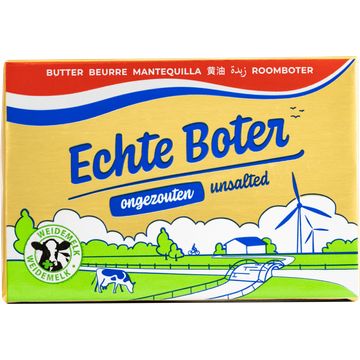 Echte Boter Ongezouten Roomboter 250 g