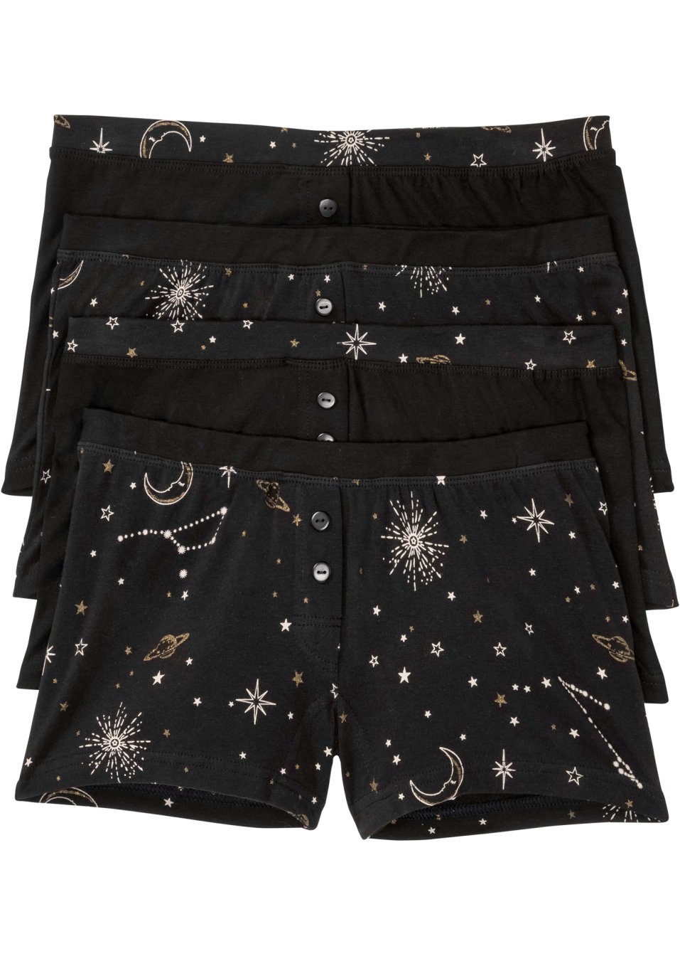 Lot de 4 boxers femme