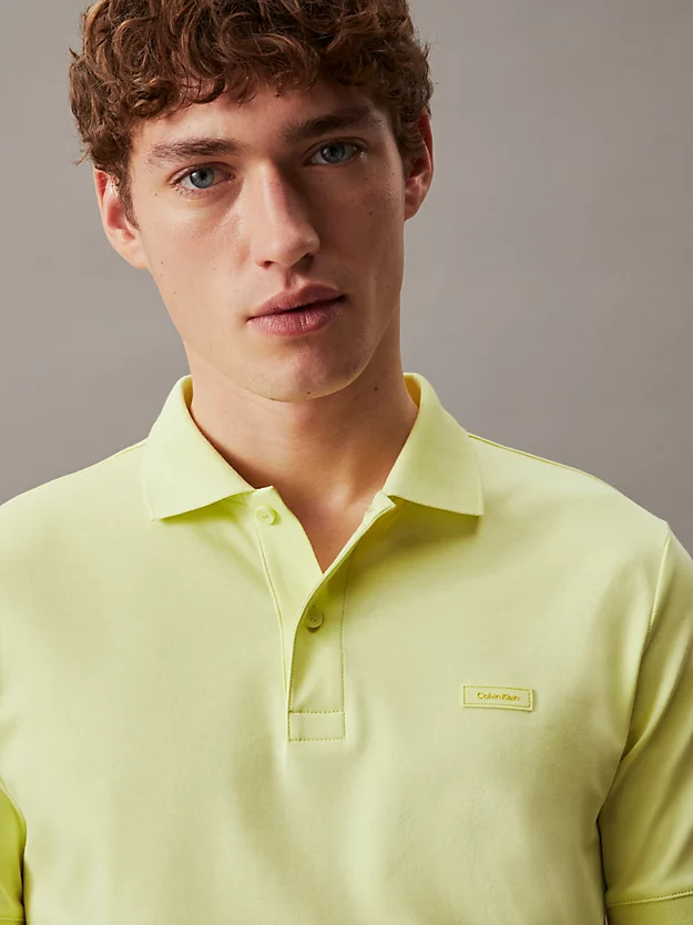 Camisa polo de corte justo