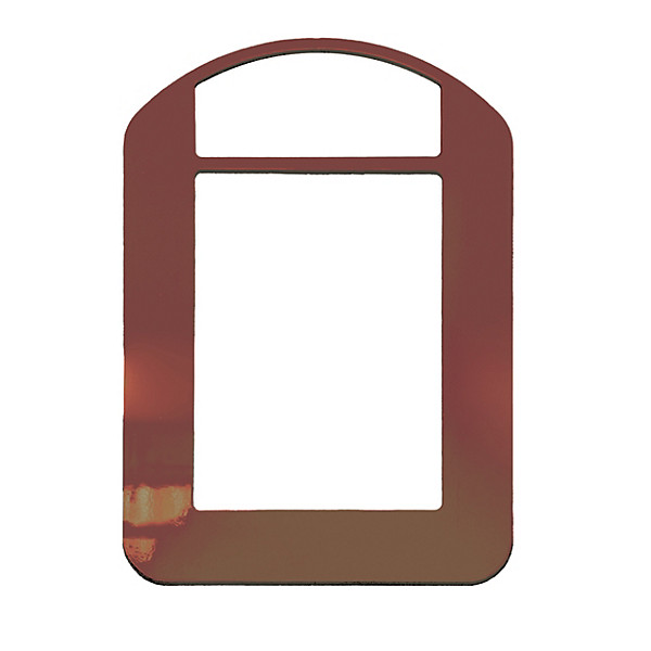 Cadre marron pour borne à déchets modulaire Koala