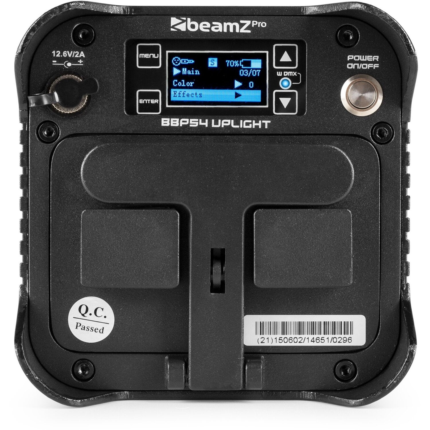 BeamZ BBP54 Battery Uplight LED-lichteffect PAR 4x 12W IP65