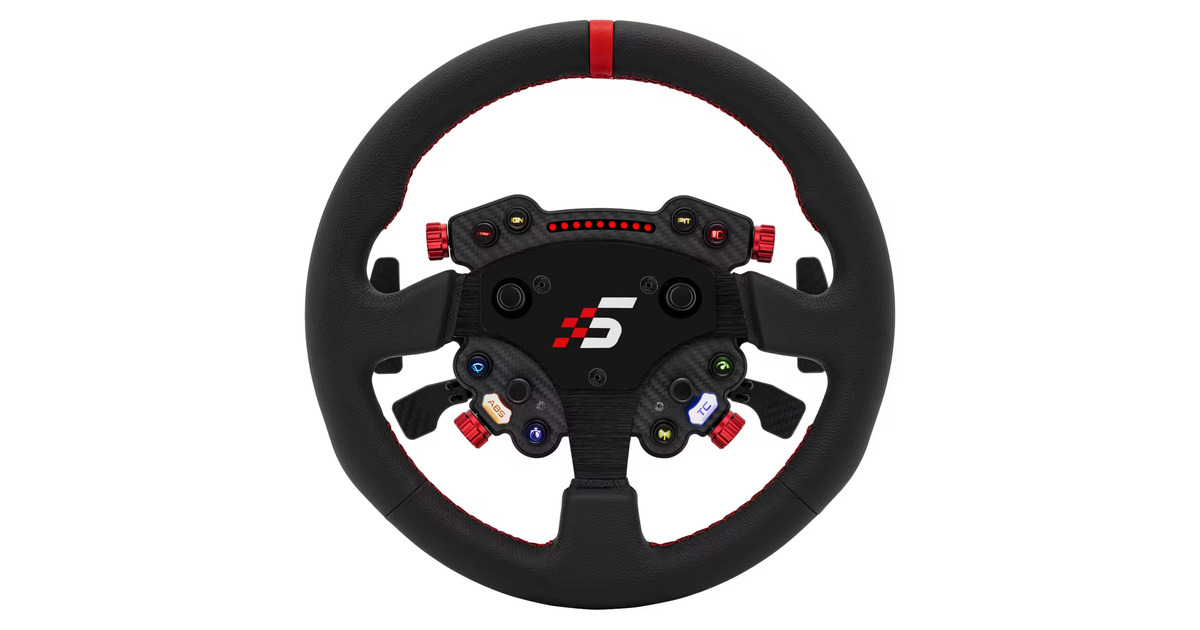 SimagicGT Pro-R (K)(Leather) stuur add-on  (Zwart)