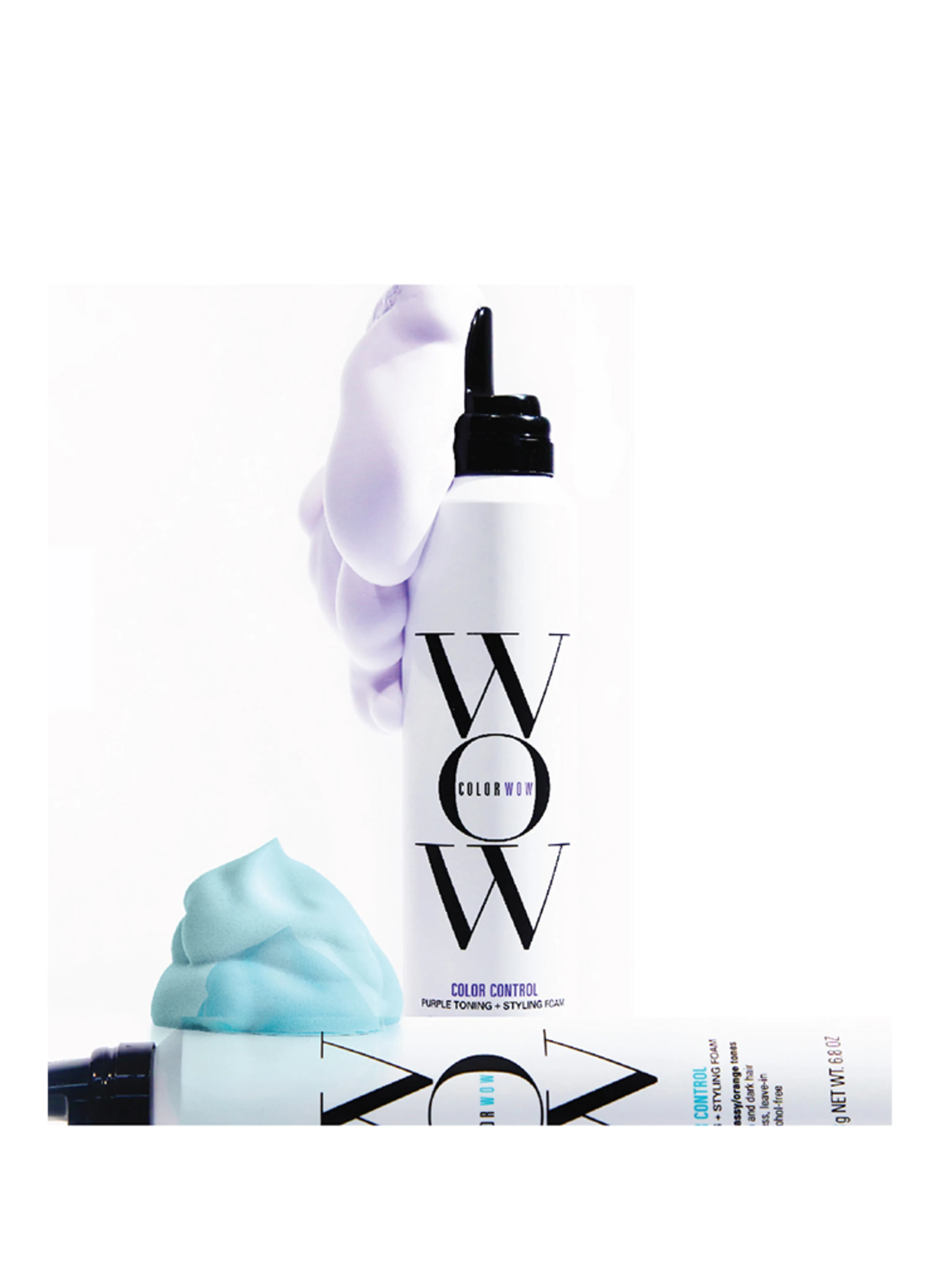 COLOR WOW COLOR CONTROL PURPLE TONING + STYLING FOAM
