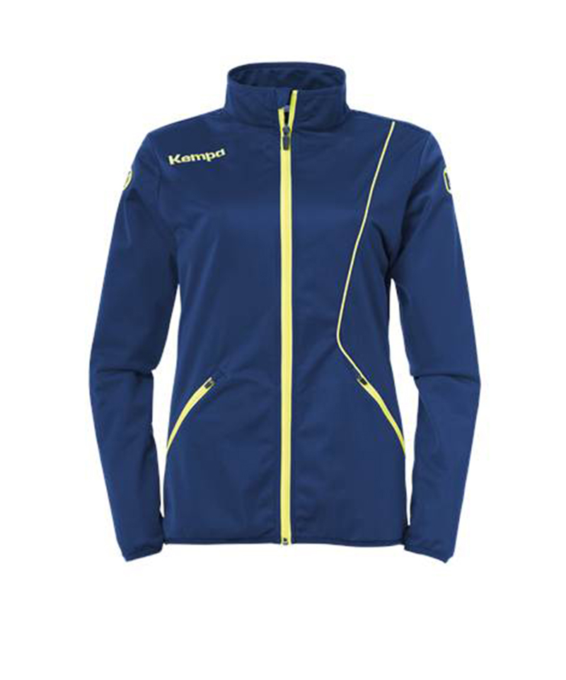 Kempa Curve Classic Jacket Damen Blau Gelb F09
