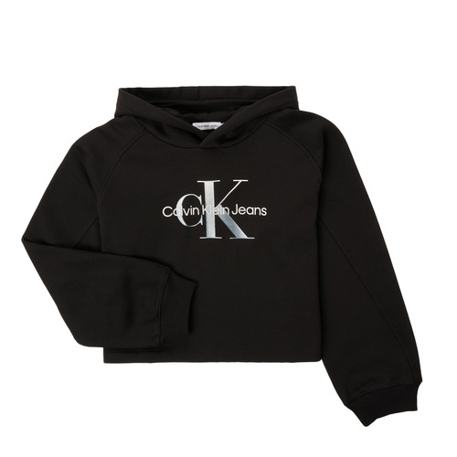 Calvin Klein Jeans - GRADIENT MONOGRAM HOODIE - Noir