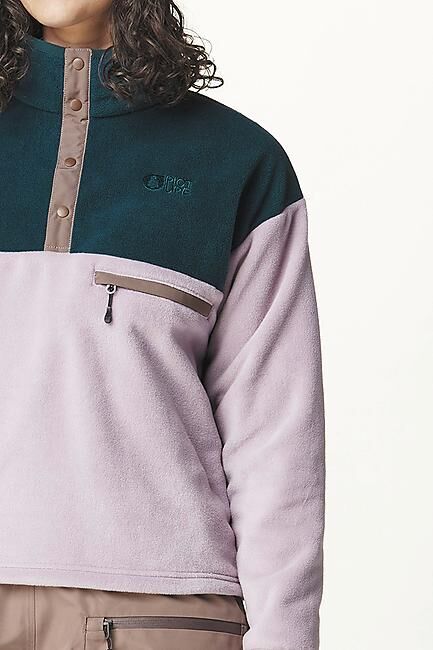PICTURE - POLAIRE RETRO ARCCA 1/4 FLEECE W